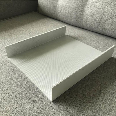 50x150 Αλουμινίου Μεταλλική οροφή Ultra Micro Perforation U Baffle οροφή
