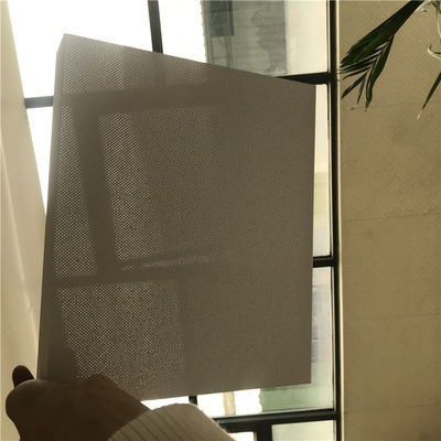 50x150 Αλουμινίου Μεταλλική οροφή Ultra Micro Perforation U Baffle οροφή