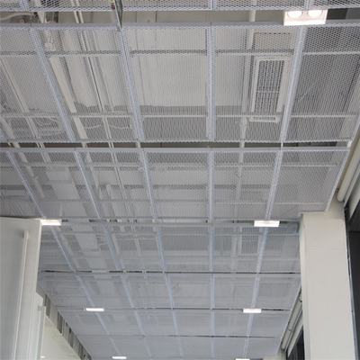 Πάνελ οροφής με διογκωμένο πλέγμα από μεταλλικό κρεμαστό αλουμίνιο για εσωτερική διακόσμηση