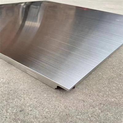 Κρυφό κλιπ σε πλακάκι οροφής 600x600mm από ανοξείδωτο ατσάλι