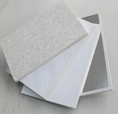 600X600 7mm πλακάκια οροφής από γύψο