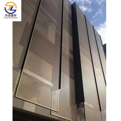 Hotel Aluminium Tile Ceiling Powder Coated 1.5mm Aluminum Plate Cladding